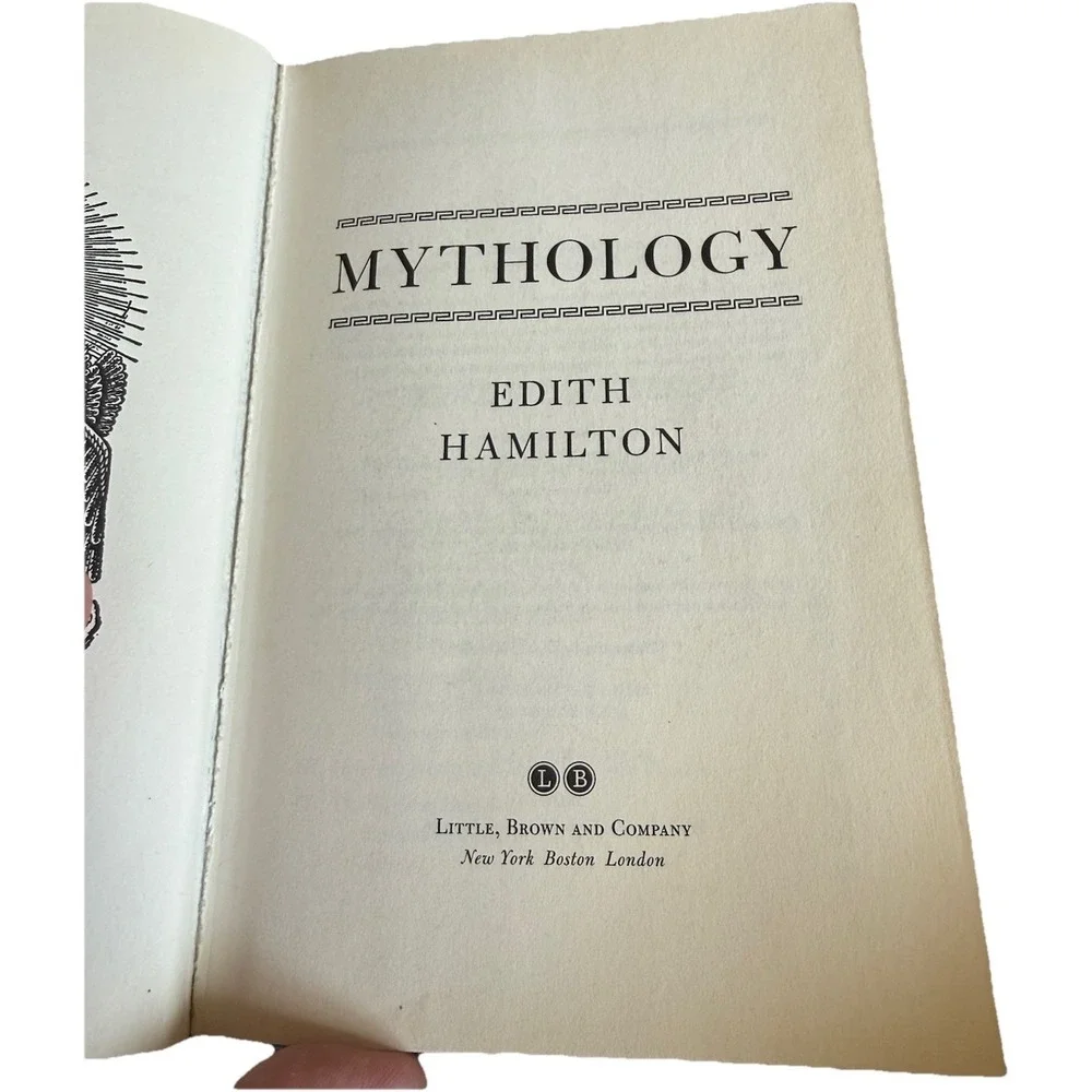Mythology Edith Hamilton Hardcover Book Greek Roman Norse Legends 2013